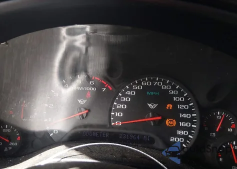 2001 Chevrolet Corvette z USA, uszkodzony, nr VIN 1G1YY22GX15101223